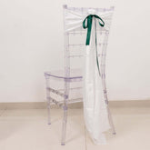 100 Yards 7 8" Hunter Emerald Green Single Face Decorative Satin Ribbon