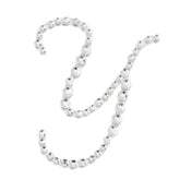 12 Pack 1.5" Clear Rhinestone Monogram Letter Jewel Sticker Self Adhesive DIY Diamond Decor - Y