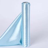 12"x10 Yards Light Blue Satin Fabric Bolt, DIY Craft Wholesale Fabric