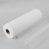 12"x100 Yards White Tulle Fabric Bolt, Sheer Fabric Spool Roll For Crafts