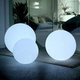 20” LED Color Changing Cordless Floating Pool Light Ball, Garden Light Globe with Remote - 16 RGB Colors With 4 Color Modes