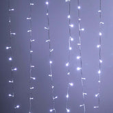30ft Cool White 100 LED Connectable String Lights, 120V Fairy Lights