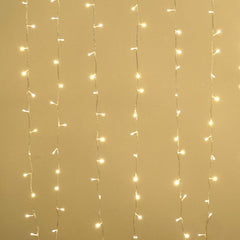 30ft Warm White 100 LED Connectable String Lights, 120V Fairy Lights