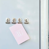 4 Pack 7.5oz Capacity Stainless Steel Heavy Duty Magnet Clips, Silver Refrigerator Bulldog Clips