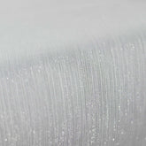 54"x10 Yards White Minimal Crinkle Chiffon Shiny Fabric Bolt, DIY Craft Fabric Roll