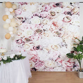 8ftx8ft Colorful Rose Flowers Floral Print Vinyl Photography Backdrop