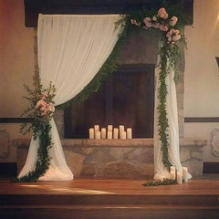 10ft Metal DIY Adjustable Heavy Duty Backdrop Stand Kit, Steel Base