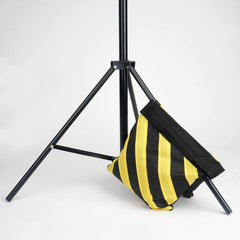 4 Pack Heavy Duty Black Yellow Sand Saddle Bag For Backdrop Stands