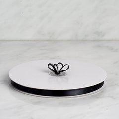 100 Yards 3 8" Black Single Face Decorative Satin Ribbon