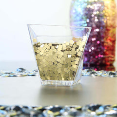 Chunky Glitter Metallic Gold - Nontoxic Confetti Glitter for Fun DIY Projects Kids' Crafts Resin Art & Festival Decor 50g Bag