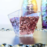 Chunky Glitter Metallic Pink - Nontoxic Confetti Glitter for Fun DIY Projects Kids' Crafts Resin Art & Festival Decor 50g Bag