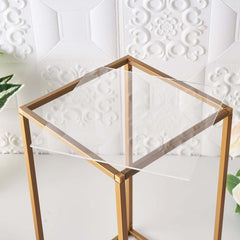 2-Pack Acrylic Plexiglass Sheets Top Plates Clear Square - Protective Film Coating 9" 3mm Thick