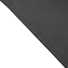 5 Pack Polyester 17"x17" Napkins Charcoal Gray - Durable & Wrinkle Resistant Dinner Napkins