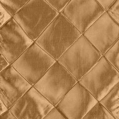 12"x108" Gold Taffeta Pintuck Table Runner