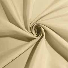 5 Pack Polyester 20"x20" Napkins Champagne - Wrinkle Resistant & Easy Care Cloth Napkins