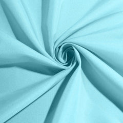 5 Pack Polyester 20"x20" Napkins Light Blue - Wrinkle Resistant & Easy Care Cloth Napkins