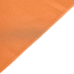 Polyester 12"x108" Table Runner Orange - Durable & Wrinkle-Resistant Table Decor