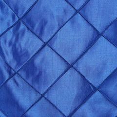 Taffeta Pintuck 12"x108" Table Runner Royal Blue - Stylish & Durable Table Decor