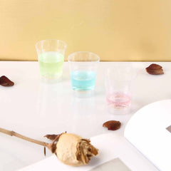 50-Pack Plastic Shot Glasses Clear - Reliable Disposable Drinkware for Shooters 2oz