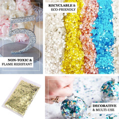 Chunky Glitter Metallic Rose Gold - Nontoxic Confetti Glitter for Fun DIY Projects Kids' Crafts Resin Art & Festival Decor 50g Bag