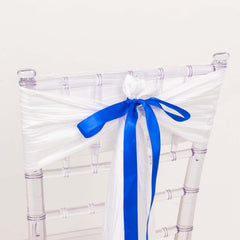 100 Yards 7 8" Royal Blue Single Face Decorative Satin Ribbon