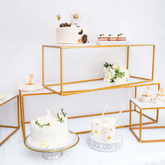 Set of 4 Acrylic Plexiglass Sheets Rectangular Side Plates White - Protective Film Coating