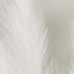 3 Stems Artificial Pampas Grass Decor White - Soft Realistic Faux Ornamental Grass Branches for Rustic Boho Chic Backdrops Floral Styling & Vase Displays 44"