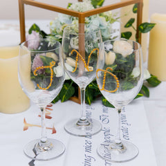 12 Pack 1.5" Gold Rhinestone Monogram Letter Jewel Sticker Self Adhesive DIY Diamond Decor - D