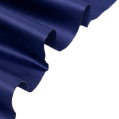 54"x10 Yards Navy Blue Lamour Satin Fabric Bolt, Heavy Matte Satin Fabric By The Yard
