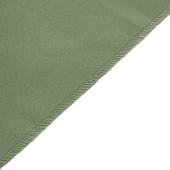 Polyester 12"x108" Table Runner Dusty Sage Green - Durable & Wrinkle-Resistant Table Decor