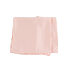 5 Pack Lamour Satin 20"x20" Napkins Blush - Soft Matte Finish Dinner Napkins