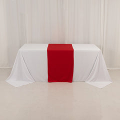 Wide Premium Polyester 24"x72" Table Runner Red - Sublimation Printable Banner