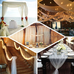 18"x100 Yards Violet Amethyst Tulle Fabric Bolt, Sheer Fabric Spool Roll For Crafts