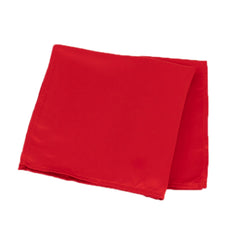 5 Pack Lamour Satin 20"x20" Napkins Red - Soft Matte Finish Dinner Napkins