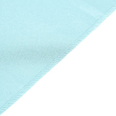 Polyester 12"x108" Table Runner Light Blue - Durable & Wrinkle-Resistant Table Decor