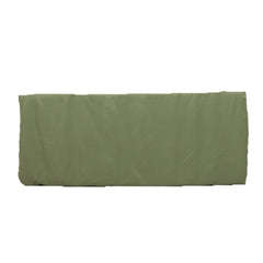 Fitted Polyester 72"x30" Rectangle Tablecloth Dusty Sage Green - Durable Table Cover