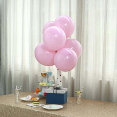 25 Pack 12" Matte Pastel Lavender Lilac Helium or Air Latex Party Balloons