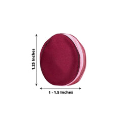 400-Pack Rose Petals Life-Like Flower Confetti Dusty Rose Mix Matte Silk Round - Decorative Event Table Scatters 2"