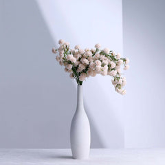 2 Bushes 33" Blush Artificial Chrysanthemum Mum Flower Bouquets