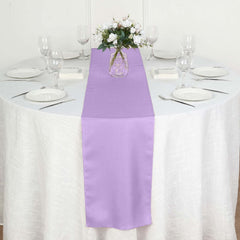 Polyester 12"x108" Table Runner Lavender - Durable & Wrinkle-Resistant Table Decor