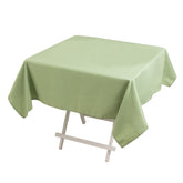 Premium Polyester 54"x54" Square Tablecloth Sage Green - Stain and Wrinkle-Resistant 220GSM Table Cover