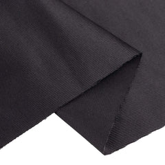 Premium Black Scuba Polyester Fabric Roll, Wrinkle Free DIY Craft Fabric Bolt- 60"x10 Yards