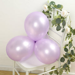 50 Pack Purple Biodegradable Balloons, 12" Thickened Extra Strong Eco-friendly Latex Helium Party Balloons