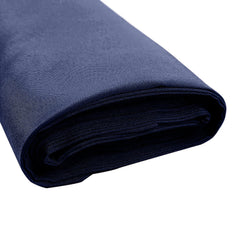54"x10 Yards Fire Retardant Polyester Navy Blue Fabric Bolt, DIY Craft Fabric Roll for Upholstery, Curtains, and Event Decor