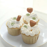 Set of 150 Plastic Dessert Topper Pipette Infusers Clear - Disposable Mini Squeeze Cupcake Liquid Injector Droppers in Heart, Cylinder & Round for Desserts & Drinks 4ml