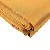 Shimmer Gold Premium Scuba Polyester Fabric Roll, Wrinkle Free DIY Craft Fabric Bolt- 60"x10 Yards
