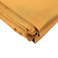 Shimmer Gold Premium Scuba Polyester Fabric Roll, Wrinkle Free DIY Craft Fabric Bolt- 60"x10 Yards