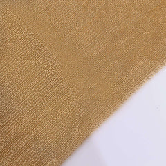 Polyester 12"x108" Table Runner Gold Shimmer Sequin Dots - Wrinkle-Free Finish for Upscale Occasions