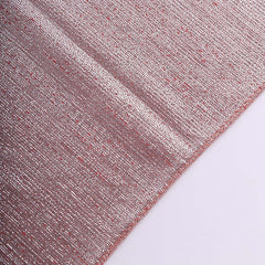 5 Pack Polyester 20"x20" Napkins Rose Gold Shimmer Sequin Dots - Luminous Cloth Napkins