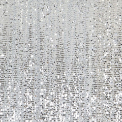 20ftx10ft Silver Big Payette Sequin Event Curtain Drapes, Backdrop Event Panel
